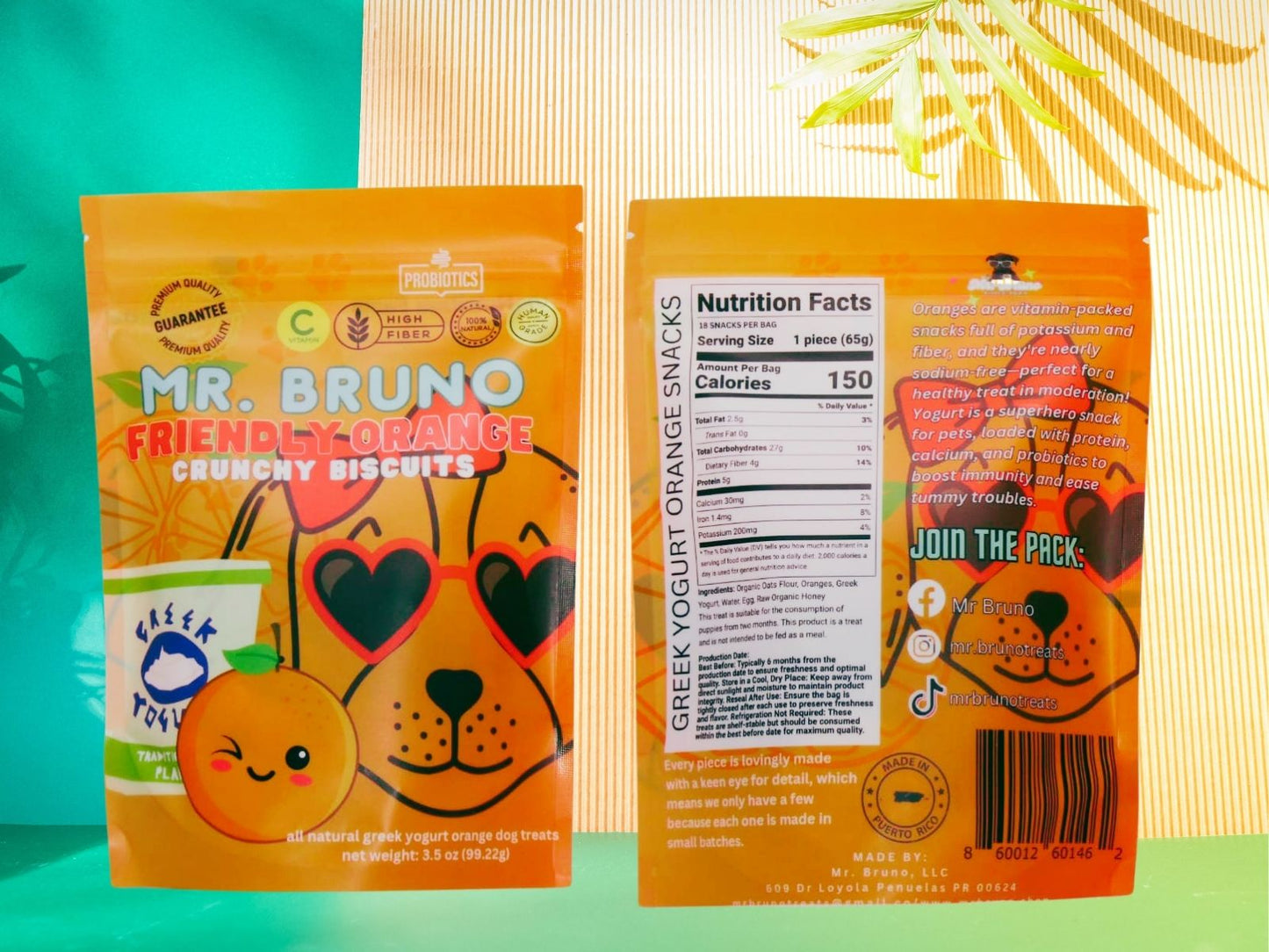 Friendly Orange - Mr. Bruno Shop