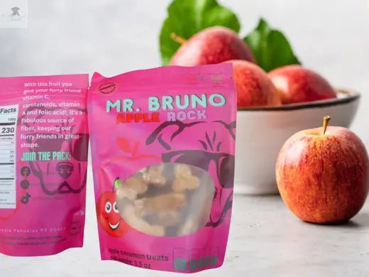 Los Beneficios de los Snacks de Manzana, Canela y Bacon para Mascotas de Mr. Bruno - Mr. Bruno Shop