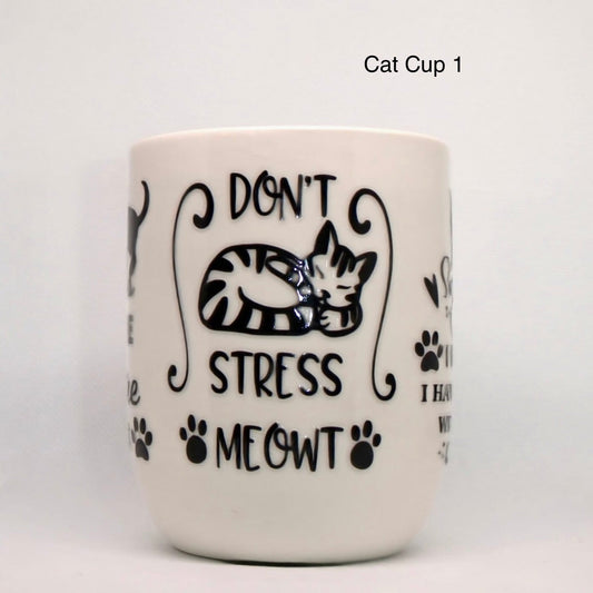 Cat Cups - Mr. Bruno Shop