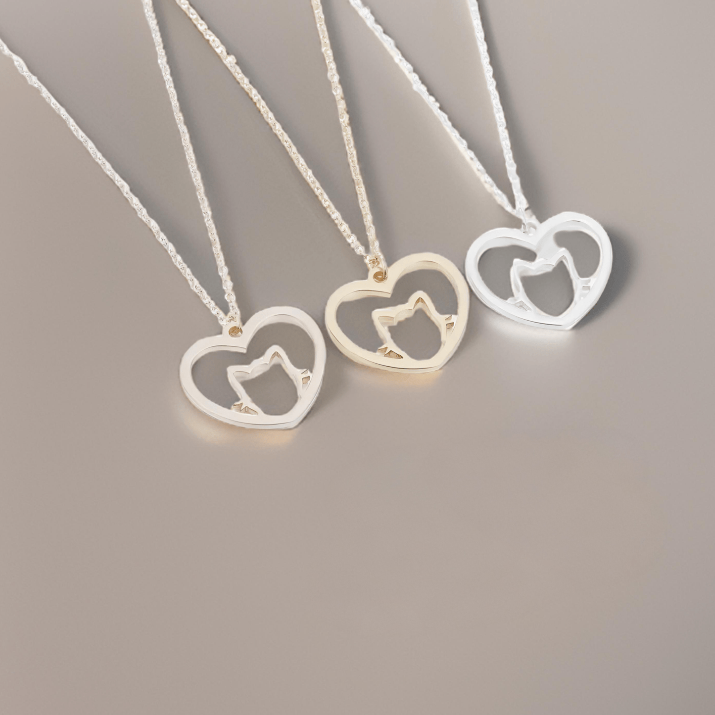 Cute Stainless Steel Cat Necklace - Mr. Bruno Shop