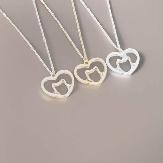 Cute Stainless Steel Cat Necklace - Mr. Bruno Shop